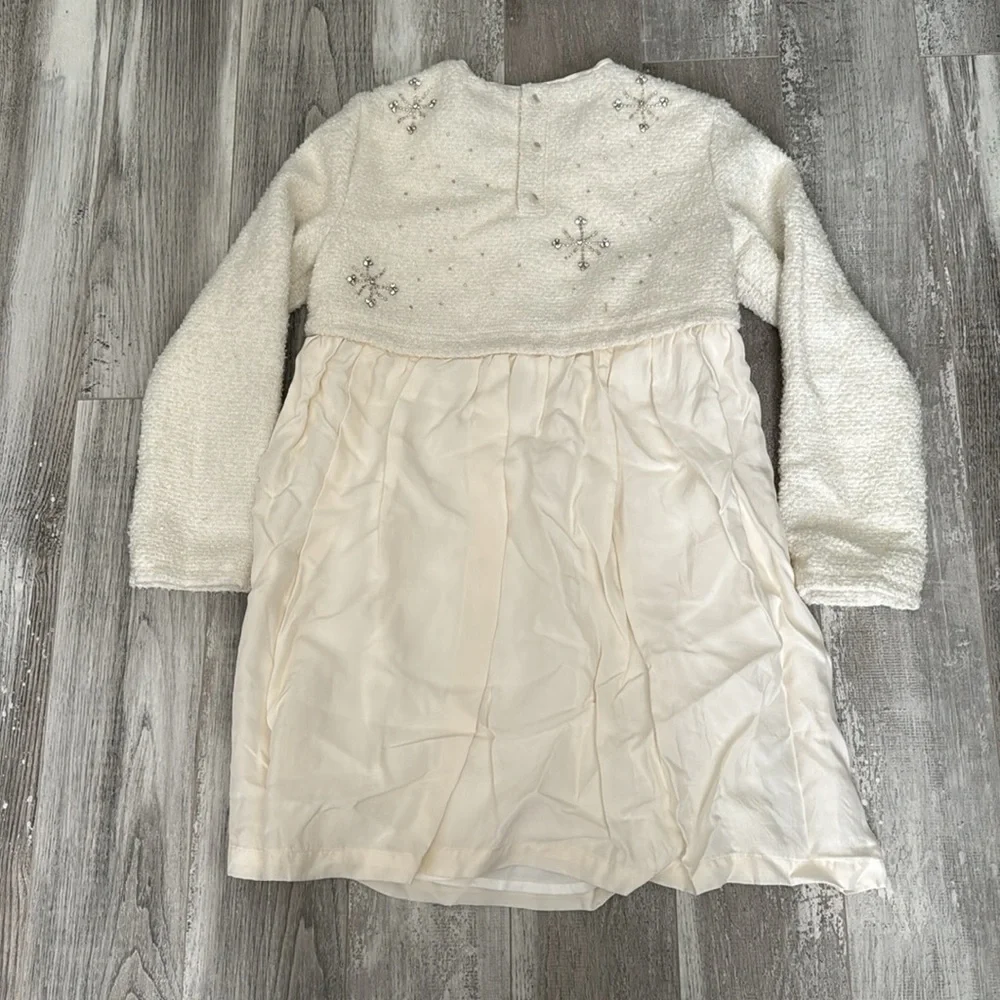 Zara Embroidered Yoke Dress Limited Edition